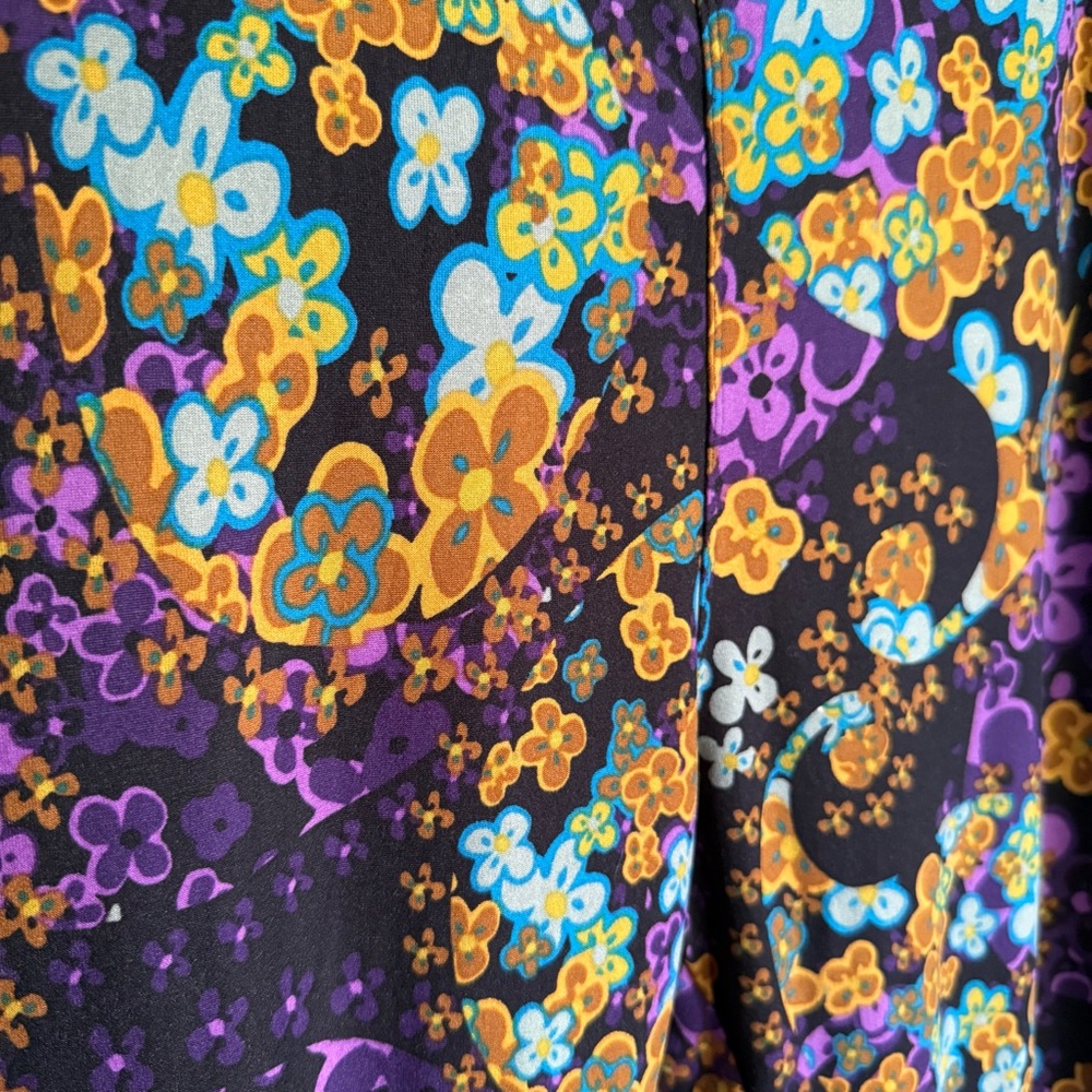 EUC LuLaRoe Floral Leggings